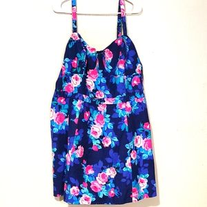 Jessica Simpson Plus 3X Soft Floral Summer Dress